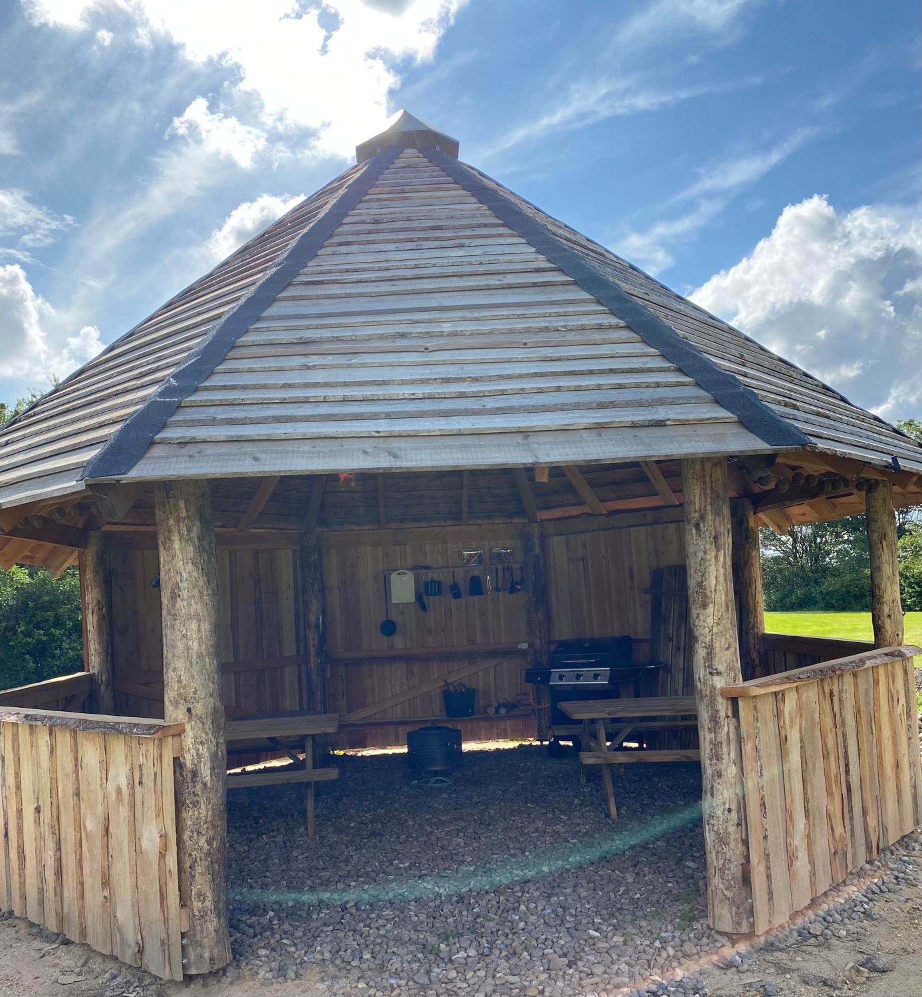 Kroghs Tiny Houses - Hyttebyen Grindsted Buitenkant foto