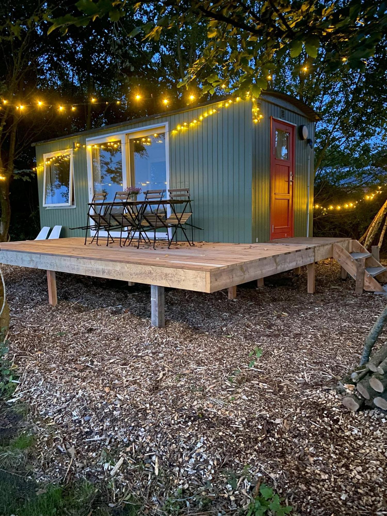 Kroghs Tiny Houses - Hyttebyen Grindsted Buitenkant foto