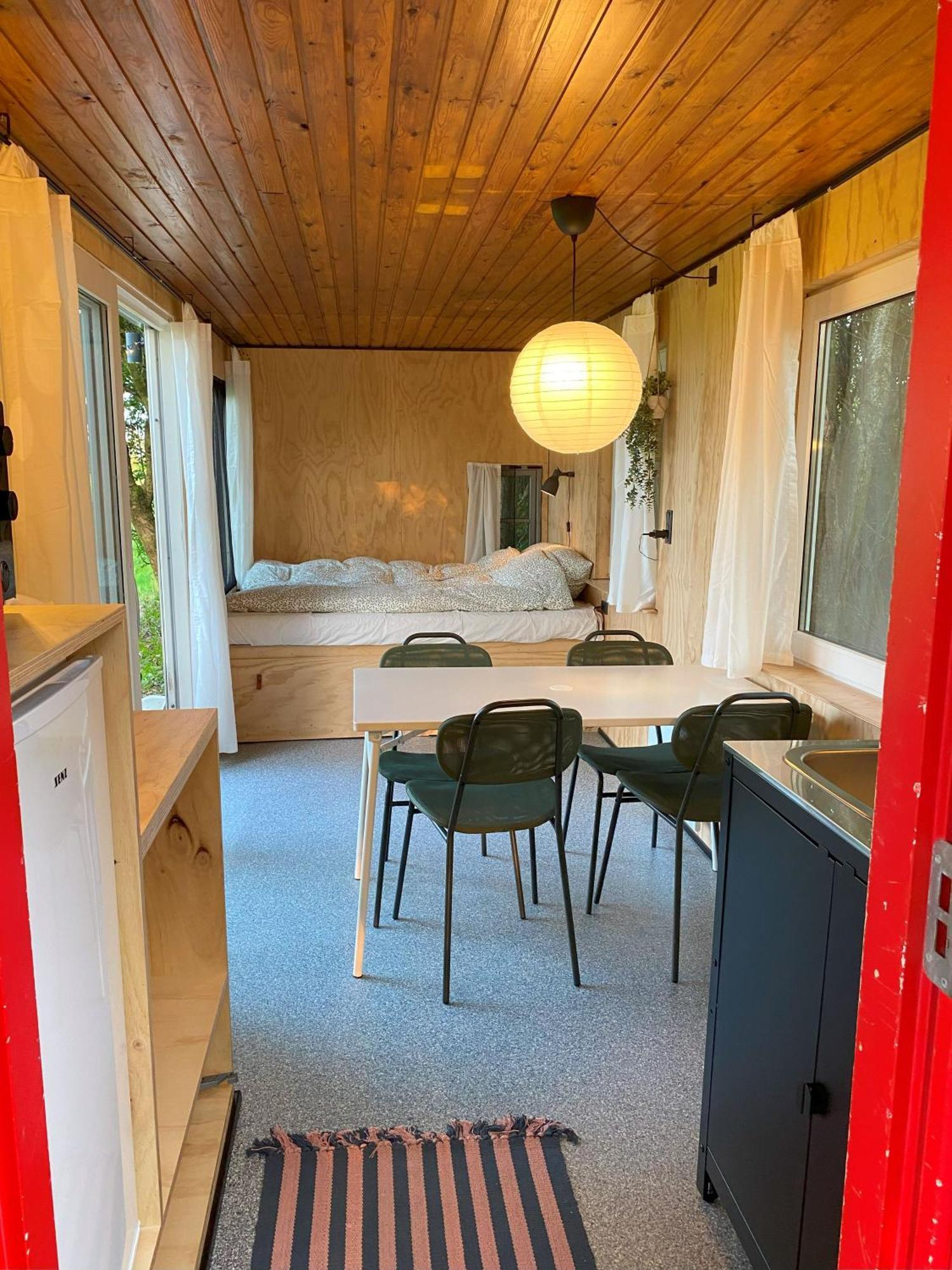 Kroghs Tiny Houses - Hyttebyen Grindsted Buitenkant foto