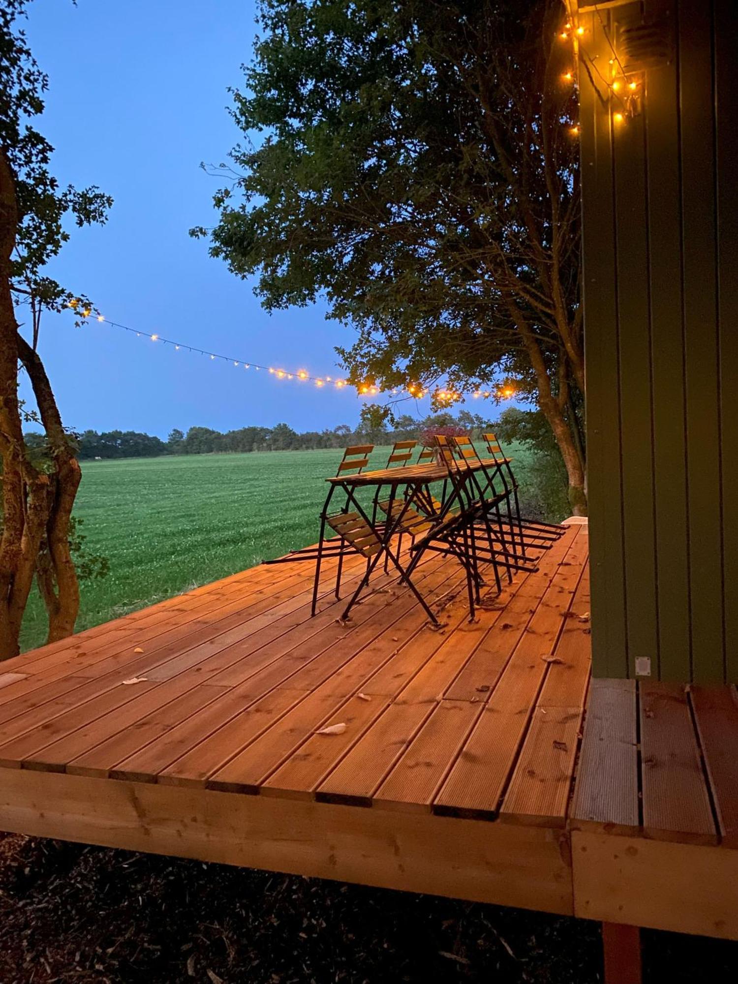 Kroghs Tiny Houses - Hyttebyen Grindsted Buitenkant foto